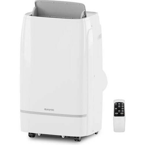Tweedekans Auronic Mobiele Airco – 4-in-1 Koelen, Verwarmen, Ontvochtigen & Ventileren – 12.000 BTU – Tot 35 m² – 44 x 33,5 x 66,5 cm – Wit