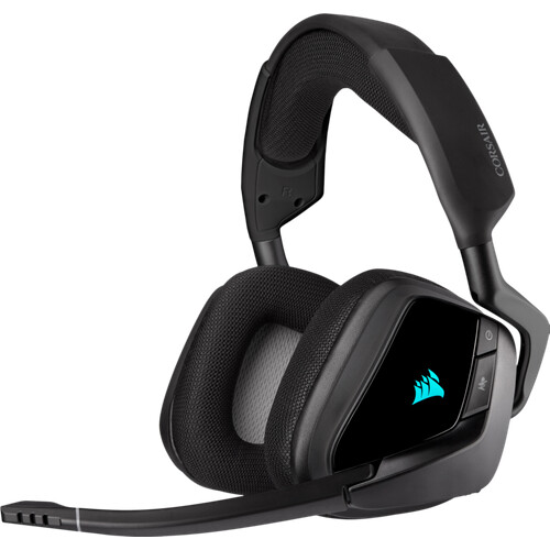 Tweedekans Corsair Void RGB Elite Draadloze Gaming Headset PC/PS5 Carbon/Zwart