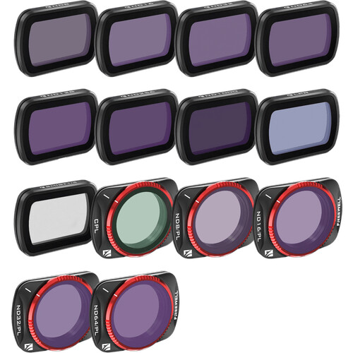 Tweedekans Freewell DJI Osmo Pocket 3 Filters Mega Kit 14 Pack