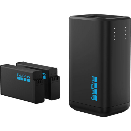 Tweedekans GoPro Dual Battery Charger + Enduro Batteries (2x) (GoPro MAX2)