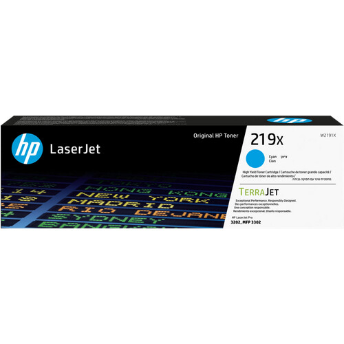Tweedekans HP 219X LaserJet XL Toner Cyaan