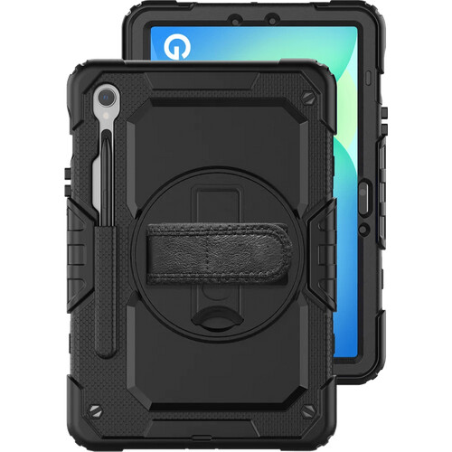 Tweedekans Just in Case Samsung Galaxy Tab S10 FE Plus Shockproof Case Zwart