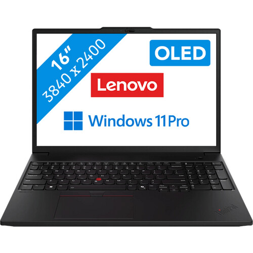 Tweedekans Lenovo ThinkPad P16s Gen 4 OLED (Intel) - 21QV0019MH QWERTY