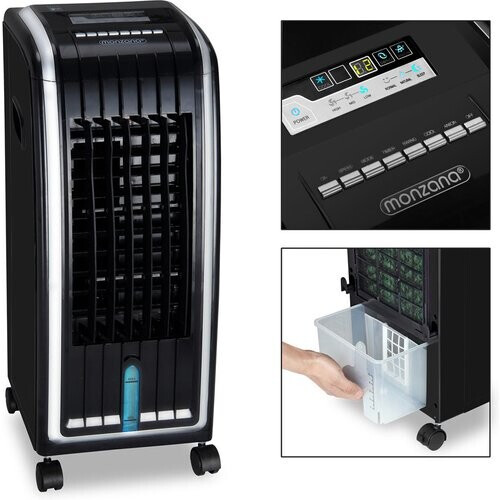 Tweedekans Mobiele Aircooler 4in1 - Afstandsbediening - 5L Tank - Zwart