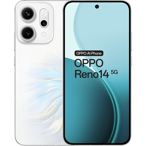 Tweedekans OPPO Reno 14 256GB Wit 5G