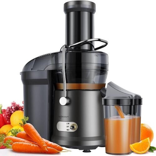 Tweedekans Safecourt Keuken Sapcentrifuge - Juicer voor Groenten & Fruit - Grote Vulopening - 3 snelheden - 1200 Watt
