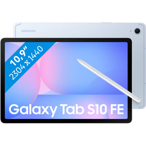 Tweedekans Samsung Galaxy Tab S10 FE 10,9 inch 256GB Wifi Lichtblauw