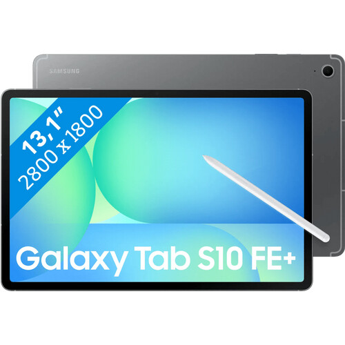 Tweedekans Samsung Galaxy Tab S10 FE Plus 13,1 inch 256GB Wifi + 5G Grijs