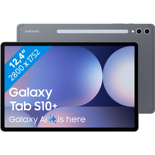 Tweedekans Samsung Galaxy Tab S10 Plus 12,4 inch 512GB Wifi + 5G Grijs