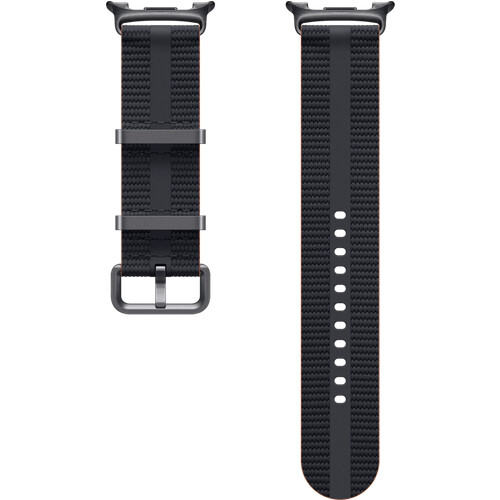 Tweedekans Samsung Galaxy Watch 8 Series Athleisure Bandje Donkergrijs M/L