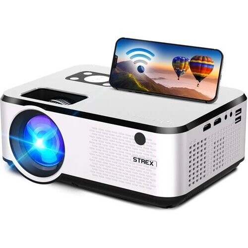 Tweedekans Strex Beamer – WiFi & Telefoonstreaming – 7000 lumen – 22 x 16 x 8,7 cm – Zwart