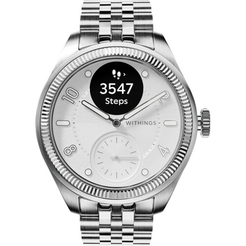 Tweedekans Withings ScanWatch Nova Brilliant Titanium Zilver 39mm
